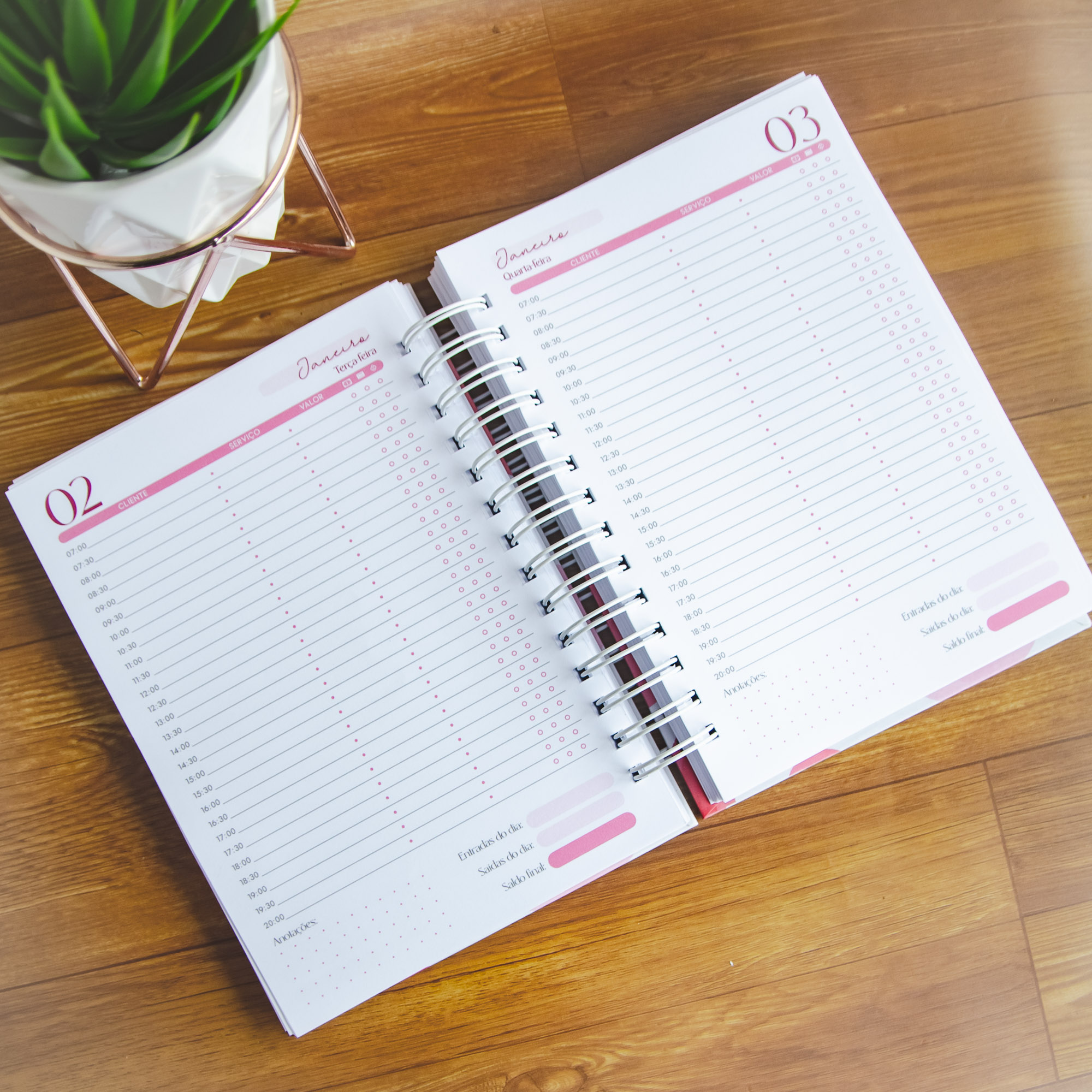 Agenda Profissional 2026 para Agendamento | AMOUR