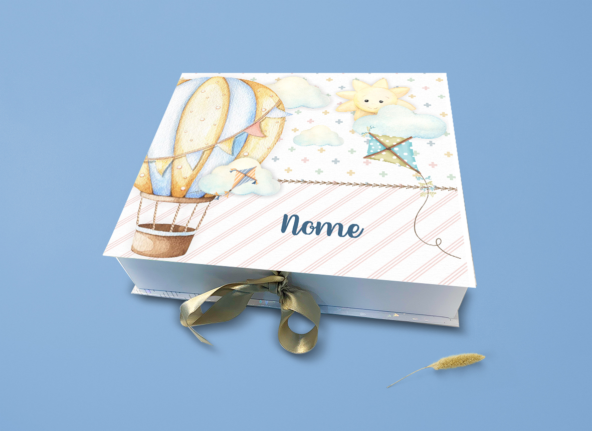 Caixa Infantil Menino | Balão e Pipa