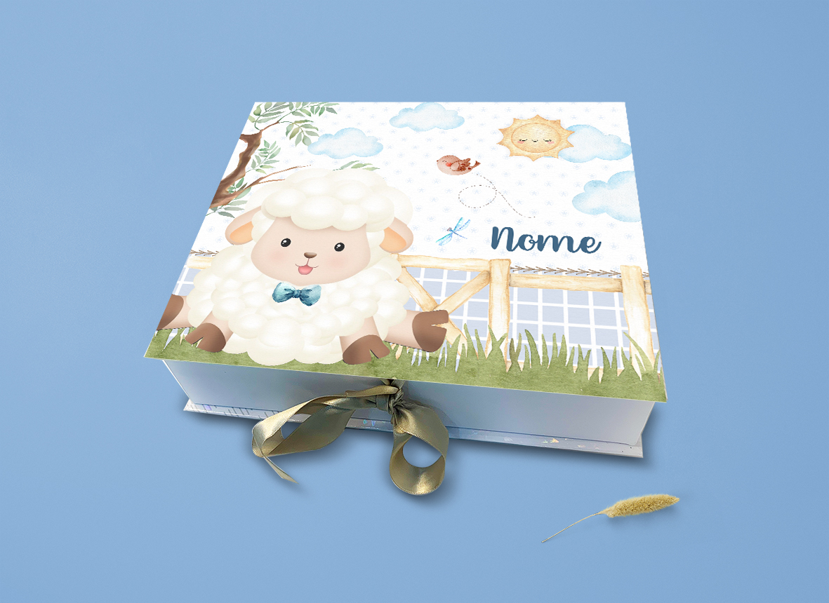 Caixa Infantil Menino | Ovelhinha