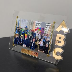 Porta Retrato Acrílico ABC - Formatura Pré Escolha